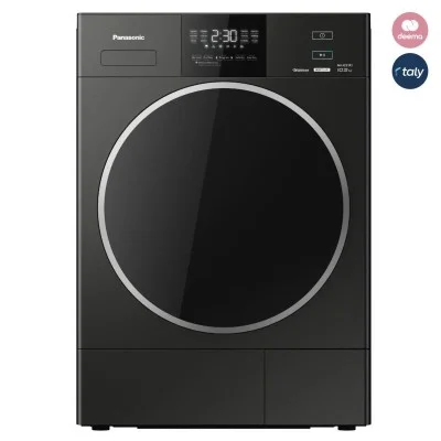 Panasonic Heat Pump 10.5 KG Dryer - Black